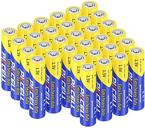 AAA Batterien 1,5 V langlebig für Festnetztelefone,Fernbedienungen,Spielzeug,32 Stück,PKCELL
