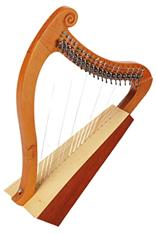 Leier Harfe 19-saitige 15-Ton-Kleine Harfe Leier Harfe Saiteninstrument (Color : 6 19-String)
