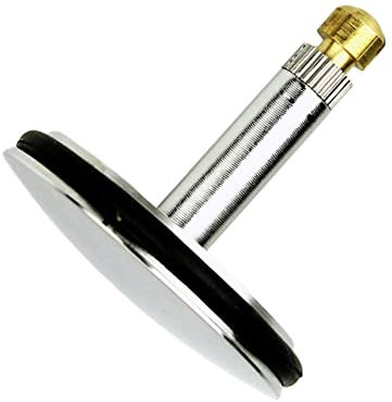 Bouchon de cale de baignoire, piston réglable de 44 mm, bouchon de vidange pour lavabos, baignoires