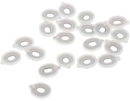 F Fityle 20x Tenorhorn-Ventilführungen, Zubehör, Ersatzteile, Reparaturset, Althorn-Teile, 19mmx15mm