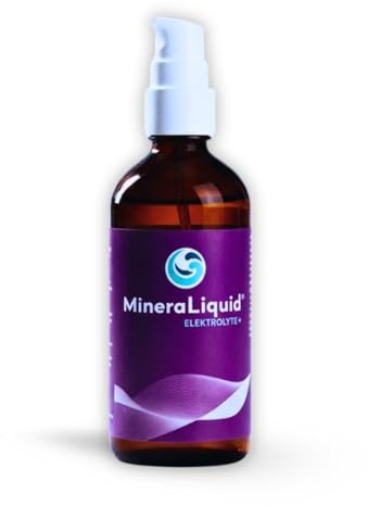 MineraLiquid Electrolitos + - 100 ml de electrolitos líquidos sin azúcar. Biodisponibilidad optimizada por lisina. magnesio, sodio, calcio, potasio.