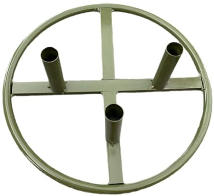 Fenteer Soporte de exhibición de Flores, Base para Manualidades de Bricolaje, Flores Grandes de pie para arreglos Florales de floristería, Verde