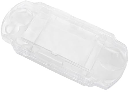 Custodia completa trasparente per console di gioco PSP 1000 antiurto antigraffio copertura protettiva rigida con staffa film materiale PC Shell trasparente