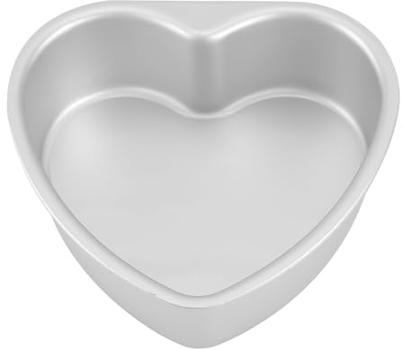 Moldes De Hornear es | Utensilio De Horneado Antiadherente De Aluminio En Forma De Corazón - Moldes De Metal Y Utensilios Para Hornear - Para San Valentín, Bodas, Cumpleaños, Navidad Y Principiantes