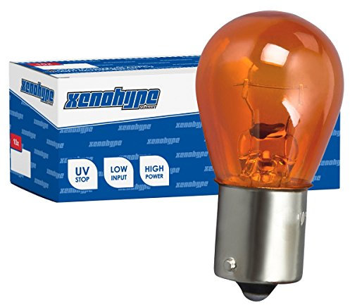 XENOHYPE 10x PY21W Premium BAU15s 24 V 21 Watt LKW Kugellampe Blinkerlampe