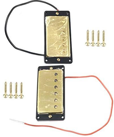 FainWan SET OF Gold Sealed Humbucker Pickup Compatible with Gibson Les Paul LP EPIPHONE Electric Guitar