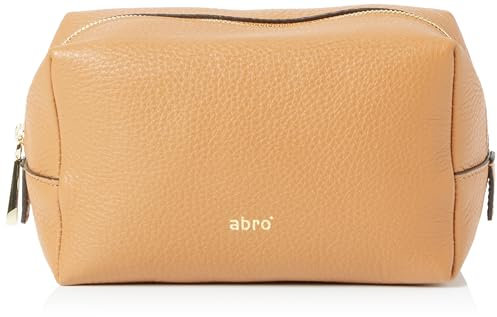 ABRO Unisex Kosmetiktasche Tasche, Leder