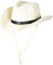 FakeFace Herren Damen Cowboyhut Westernhut Panamahüte Sonnenhut Strohhut Piraten-Hut Modehut Sonnenschutz Cowgirl Cowboy Hut Hüte für Erwachsene