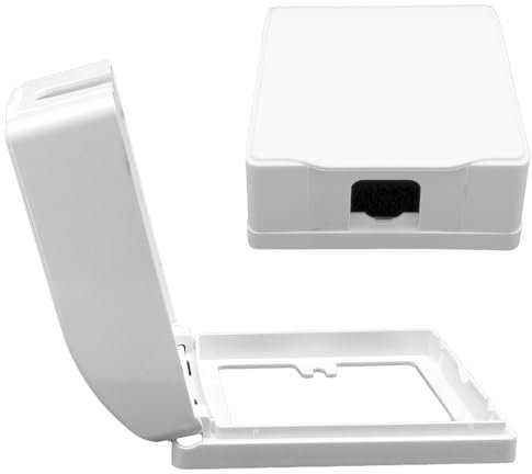 KRISFD 86 Wandschalter Steckdose 2 Stück Typ 86 Steckdosen Aussen Regenschutz Wasserdicht Schalter Stecker Wasserdichte Box Fall Steckdose Regenschutz Badezimmer Wandschalter Abdeckung