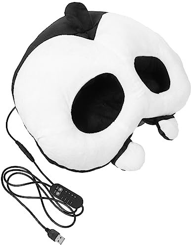 ANDRESLAD Elektrischer Fußwärmer Mit Usb- Heizfußwärmer Aus Plüsch Für Kalte Tage Beheizte Pantoffeln Für Zuhause Und Büro Sorgen Für Warme Füße