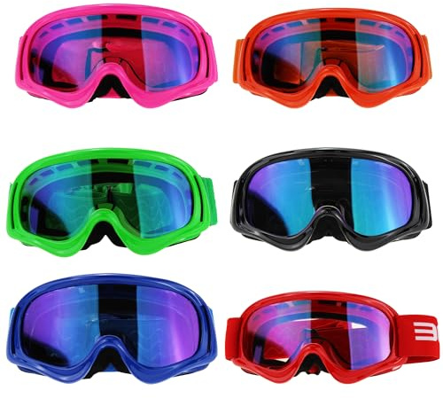 KIDS X2K Motocross MX GOGGLES Motorcycle Motorbike Off Road ATV BMX Quad Dirt Bike Racing Boys & Girls Protection Enduro Junior Children Cub Safety Sports Goggles