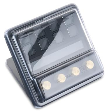 Decksaver Cover for Elgato Stream Deck+ Studio Controller Series - Smoked/Clear Protective Lid, Made in the UK