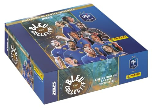 Panini French Football Federation 2025 Trading Cards Box mit 18 Hüllen