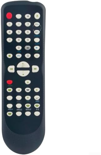 Télécommande pour lecteur DVD/magnétoscope MAGNAVOX avec large compatibilité, avec boutons de navigation essentiels pour la lecture, arrêt, enregistrement et menu