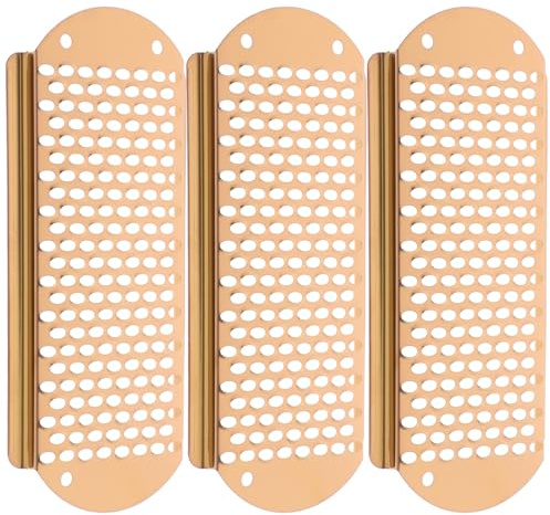 MOTHNUR 3pcs Stainless Steel Foot Rasp Callus Remover Set, Handheld Pedicure File for Hard Skin and Dead Skin Scraper, Suitable for Dry and Wet Feet Care
