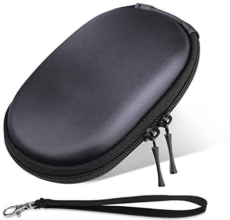 ProCase Custodia da Viaggio per Apple Magic Mouse, Custodia Protettiva Portatile in EVA Rigida per Magic Mouse 1 e 2 e Mouse Logitech MacBook -Nero