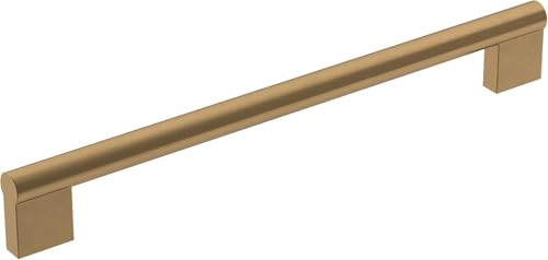 Amerock | Cabinet Pull | Champagne Bronze | 8-13/16 inch (224 mm) Center-to-Center | Versa | 1 Pack | Drawer Pull | Cabinet Handle | Cabinet Hardware