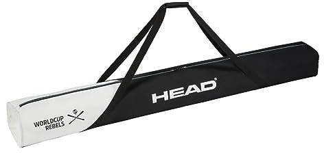 HEAD Rebels Single Skibag Short, Schwarz/Weiß, 60 L