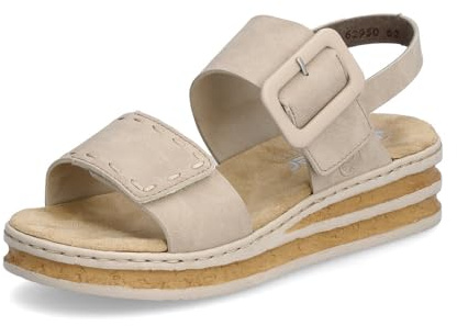 Rieker Femme Sandales 62950, Dame Sandales Fines