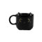 I-TOTAL® - Set di tazze da caffè in ceramica per espresso - SET 2 pezzi, 90 ml ciascuno - Perfette per gli amanti dell'espresso, per la casa o l'ufficio, 90 ml (BLACK CAT)
