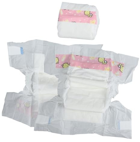 MOLUCKFU Windeln Für Baby Puppen 3 Stück Babypuppenwindeln Dekorative Puppenwindeln Für Spielzeugbabys Puppenwindeln Zubehör Für Puppen Babypuppen Zubehör Für Puppenmamis Kleine Puppe