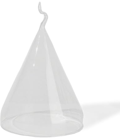 NKNLKS Ensemble Cloche de présentation en Verre et trépied en Acier Inoxydable: Couvercle for infuseur à fumée, Cloche à Dessert for gâteaux et Plateaux à Fruits