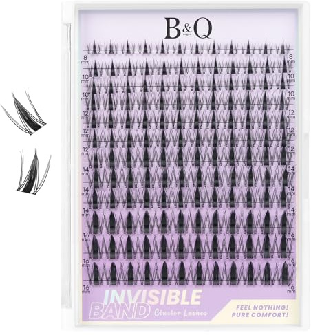 B&Q Fairy Lash Clusters 144PCS 8-16 mm MIX Wimpern Extensions