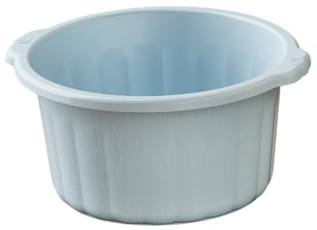 Milageto Vasca per pediluvio per piedi in ammollo, vasca per pediluvio, casa, robusta, per massaggio portatile SPA per uso domestico, Blu