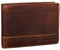 STILORD 'Lucius' Vintage Portemonnaie Leder Herren mit Münzfach & RFID-Schutz Geldbörse Männer Bifold Klappbar Brieftasche Portmonee Geldbeutel Geldtasche Wallet Echtleder, Farbe:Kara - Cognac