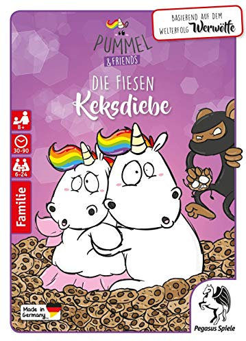Pegasus Spiele 18206G - Pummeleinhorn Spiel: Die fiesen Keksdiebe