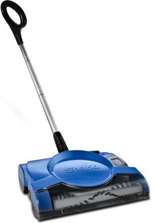 Shark Rechargeable Floor and Carpet Sweeper, 10in cleaning path with Quiet operation V2700Z (Renewed)