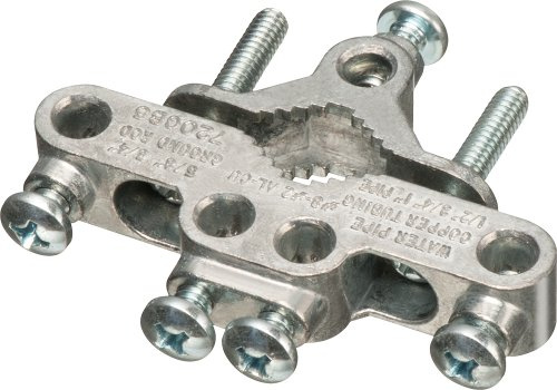 ARLINGTON INDUSTRIES 720GB5 5/8 OR 3/4 GROUND ROD, EQUIPMENT GROUNDING CONDUCTOR/GROUNDI, INTERSYSTEM BONDING AND GROUNDING CONDUCTORS #14 TO #4 COPPER OR ALLUMINUM SOLID OR STRANDED, PIPE SIZE 1/2 IN