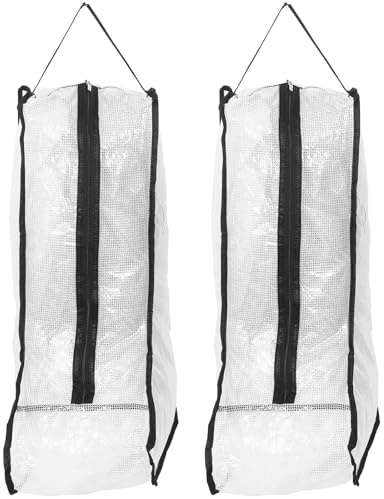 BESTonZON 2 Pezzi Custodia Portatile per Stivali Cerniera Borsa Porta Stivali Trasparente Organizer per Scarpe da Viaggio e Ripostiglio Abbigliamento Donna