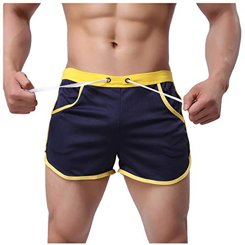 Short De Bain Homme Léger Boxer Homme Avec Poche Maillot De Bain Homme Séchage Rapide Shorts Bain Homme Court Caleçon De Bain Homme Respirant Short Bain Homme Piscine Slip De Bain Homme Avec Cordon