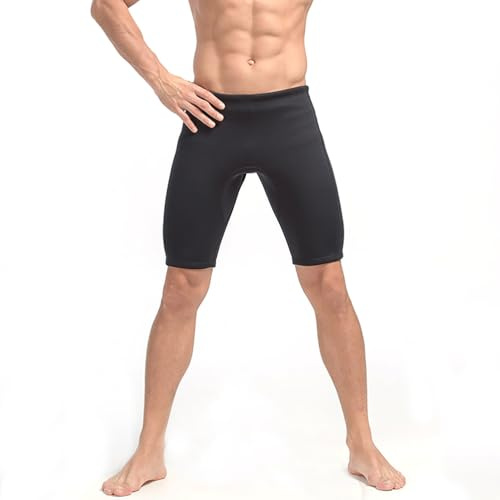 XXL,Pantalones Cortos de Neopreno 3 Mm para Hombre y Mujer – Pantalones de Surf para Deportes Acuáticos, Buceo, Natación, Esnórquel y Kayak