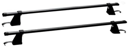 ZSHYTWE Carriles Techo Portaequipajes Universal De Techo De 48 con Barra Transversal, Accesorio De Repuesto De Aluminio para SUV De 4 Puertas Baca