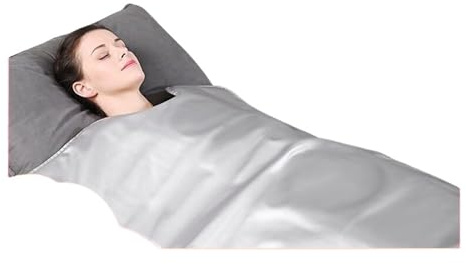 MEIVIYA Manta de Sauna de Infrarrojos Adelgazante for Terapia de desintoxicación de pérdida de Peso, Manta de Sauna de calefacción Impermeable for SPA en casa for Mujeres