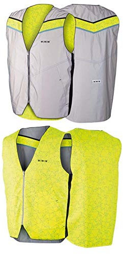 Wowow Unisex Veste reversible Copenhagen Yellow XXXL Cyclo Jacke, Gelb, 3xl regulär