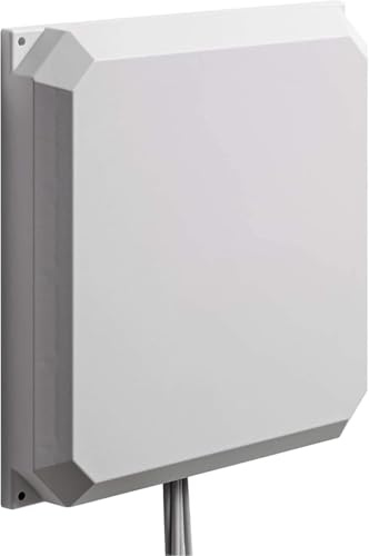 Cisco Aironet Dual-Band Directional Wi-Fi Patch Antenna, 6 dBi (2.4 GHz)/6 dBi (5 GHz), MIMO (4 Ports), Wall Mount, 4 RP-TNC Male Connectors, 1-Year Limited Hardware Warranty (AIR-ANT2566D4M-RS=)