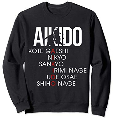 Aikido ! Aikido 5 basic Skill Sweatshirt