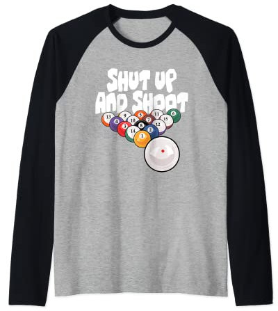 Snookerqueue mit 8 Bällen für Billards, Shut Up And Shoot Billards, Billards, Snookerqueue Raglan