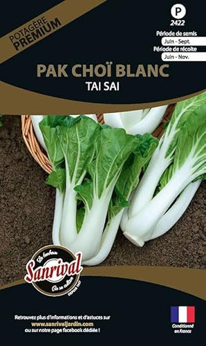 Graines potagères Premium pak choï Blanc