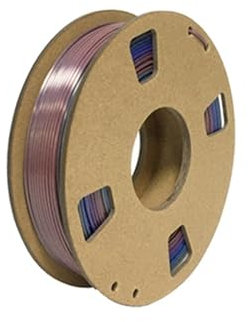 Aqxyki Variable regenbogenfarbene Verbrauchsmaterialien for 3D-Drucker, 1,75 mm 3D-Druckmaterial, 250 g Spule/0,55 Pfund(Color:Rainbow Cosmic)