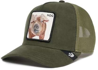 Goorin Bros. Original Recipe - Gorra de camionero de la colección Suede para hombre y mujer, Musgo (el cerdo de gamuza), talla única