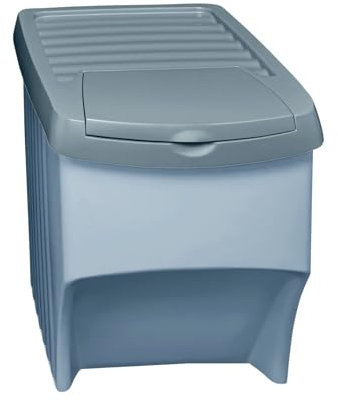 Petite poubelle avec couvercle - Poubelle de tri organique - Système de tri des déchets - Poubelle organique - Poubelle à papier - Poubelle de tri des déchets - Système de tri des déchets