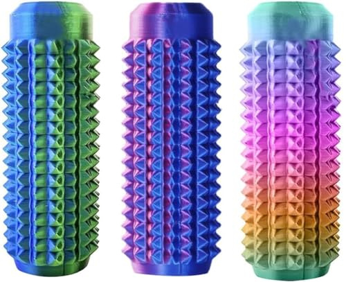3PC Little Ouchies Fidget Toys Adults, Pain Stim Fidget Anxiety Relief for Anxiety and Stress Reduction,Portable Travel Stress Relief Spiky Fidget Keychain