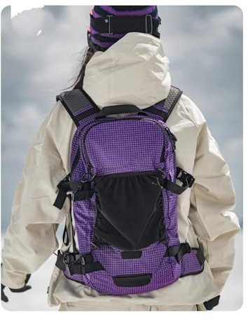 Slalomväskor Skidåkning Ryggsäck Herr Dam Lätt Dagsryggsäck För Snowboardåkning Offpistskidåkning Vandring & Bergsbestigning snowboardväska med(Color1)