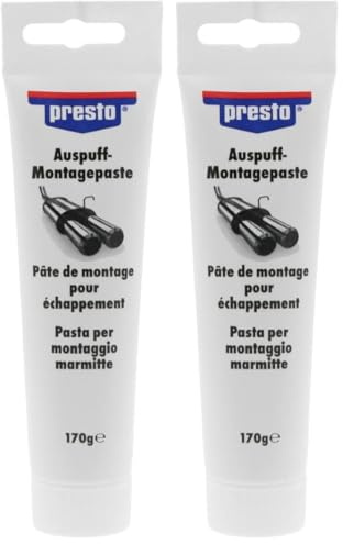 presto 603123 - Pasta de montaje para tubo de escape, 170 g (Paquete de 2)