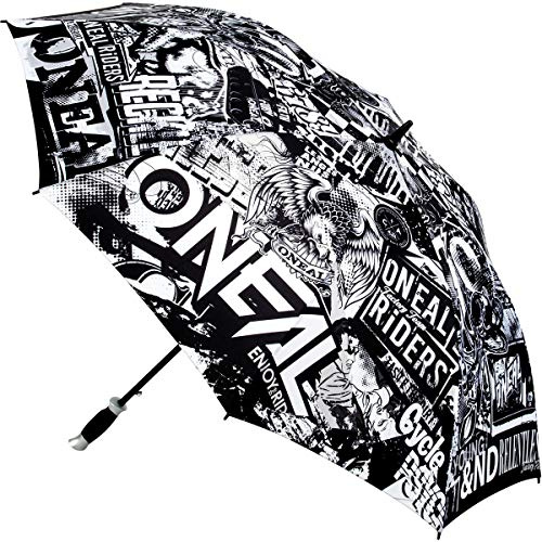 O'NEAL Regenschirm HEXX schwarz/weiß, Unisex, Multipurpose, Ganzjährig, Nylon