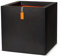 Capi Europe - Blumentopf quadratisch Smooth NL - 50x50 - Schwarz - Öffnung Ø42 - Blumentopf für den Innen- und Außeneinsatz Bruchsicher - 100% recycelbar - KBL904